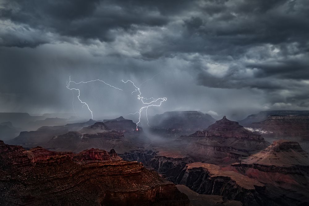 Thunder and Lightning art print by Jing Quan for $57.95 CAD