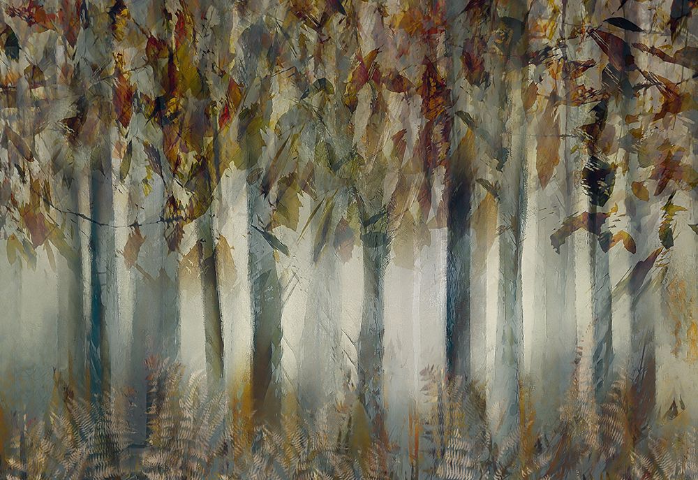 The dark forest art print by Nel Talen for $57.95 CAD
