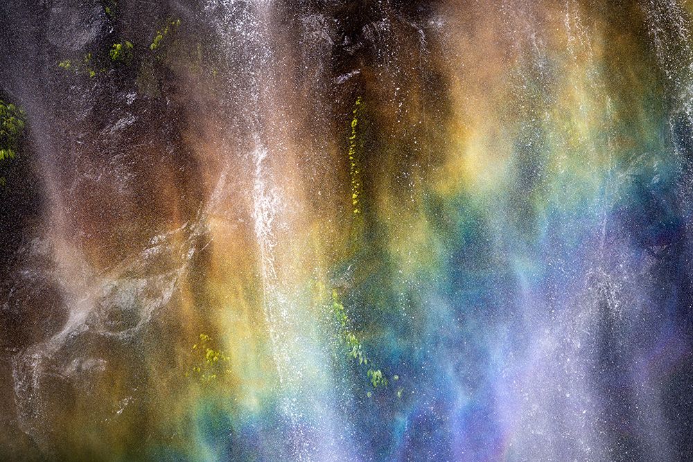 A Rainbow In A Waterfall art print by Alistair McKeough for $57.95 CAD