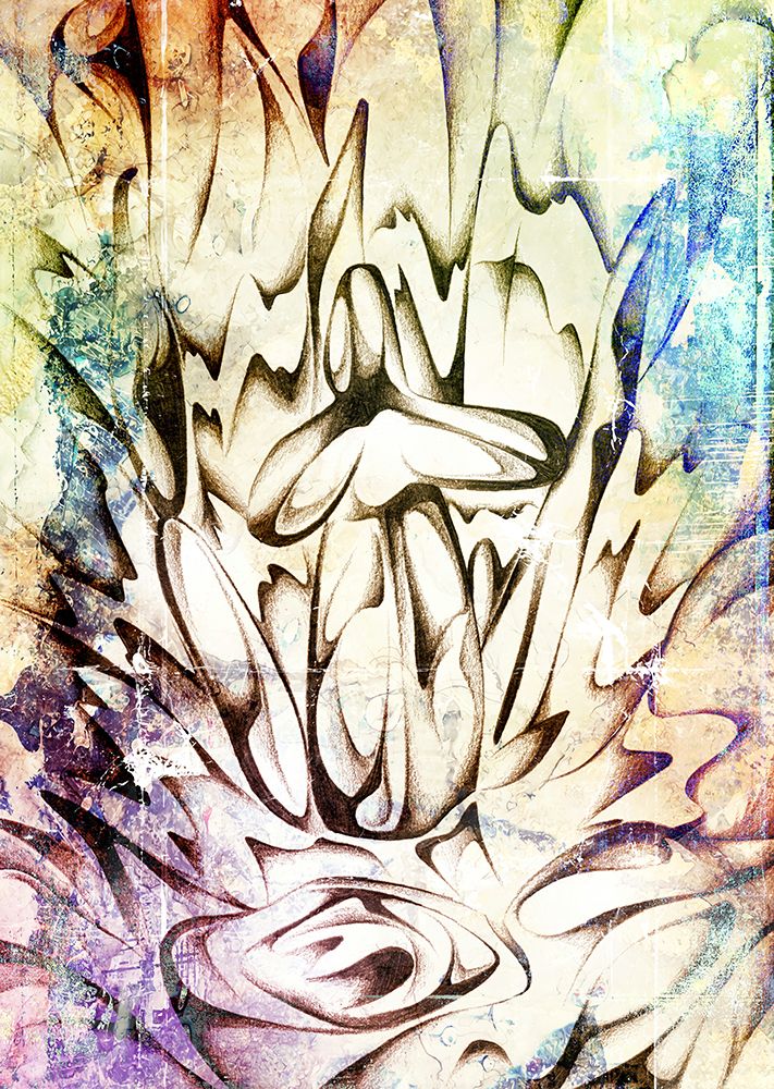 The blow flower art art print by Rafal Kulik for $57.95 CAD