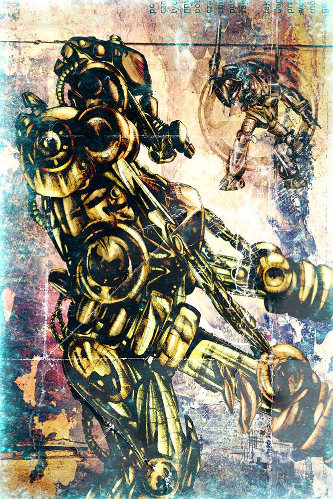Borg T10 cyborg art print by Rafal Kulik for $57.95 CAD