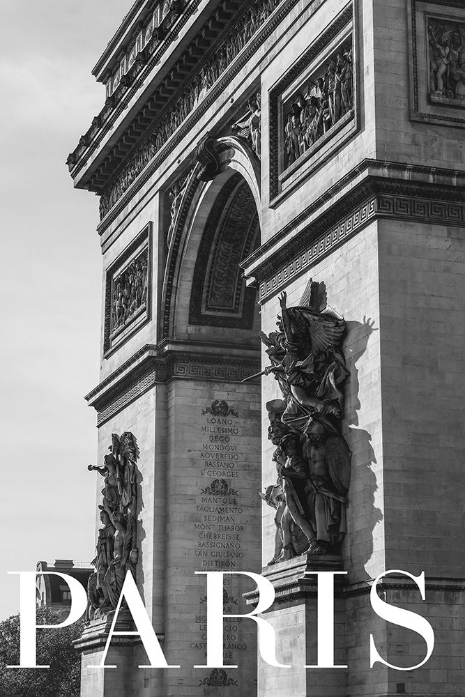 Paris Text 6 art print by Pictufy Studio III for $57.95 CAD