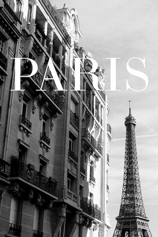 Paris Text 3 art print by Pictufy Studio III for $57.95 CAD