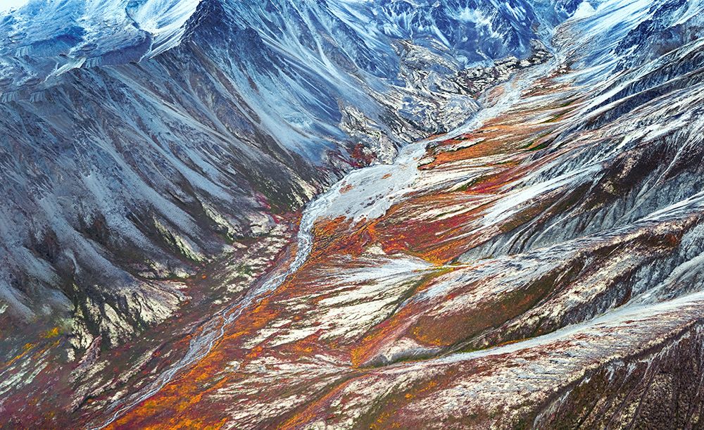 Alaska Pained Valley art print by Siyu and Wei for $57.95 CAD