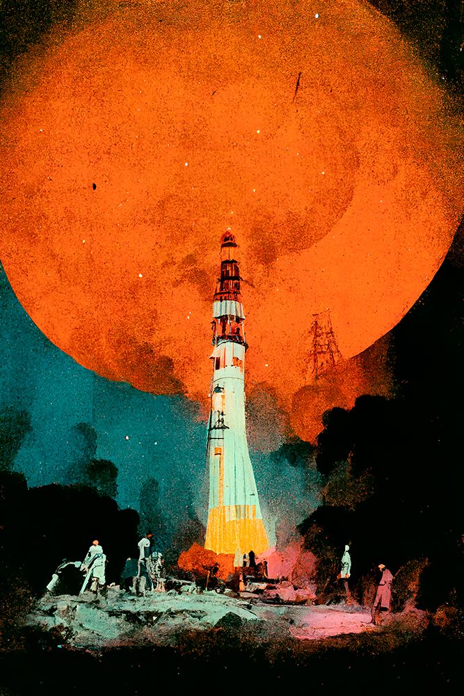 After Landing art print by Treechild for $57.95 CAD