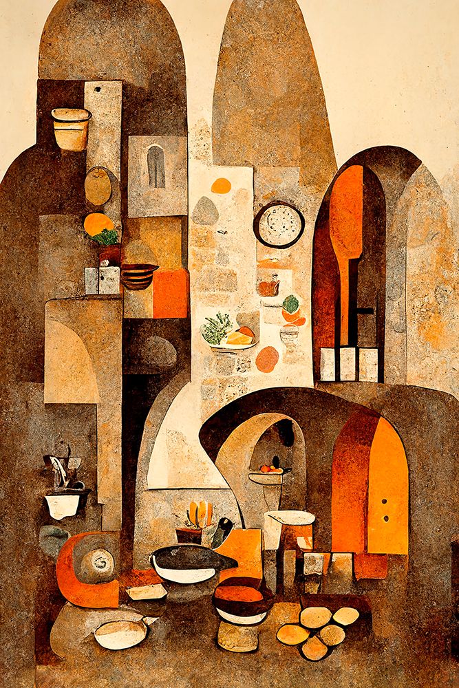 The Kitchen art print by Treechild for $57.95 CAD