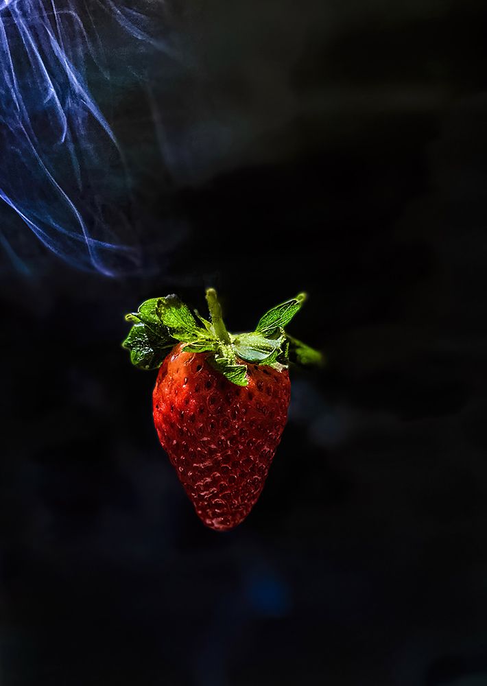 Flying Strawberry 2 art print by Afranio Raposo for $57.95 CAD