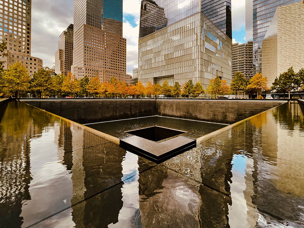 WTC Memorial art print by Joshua Leeman for $57.95 CAD