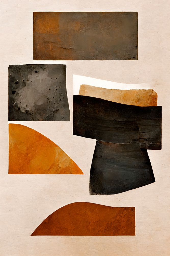 Rusty Shapes art print by Treechild for $57.95 CAD