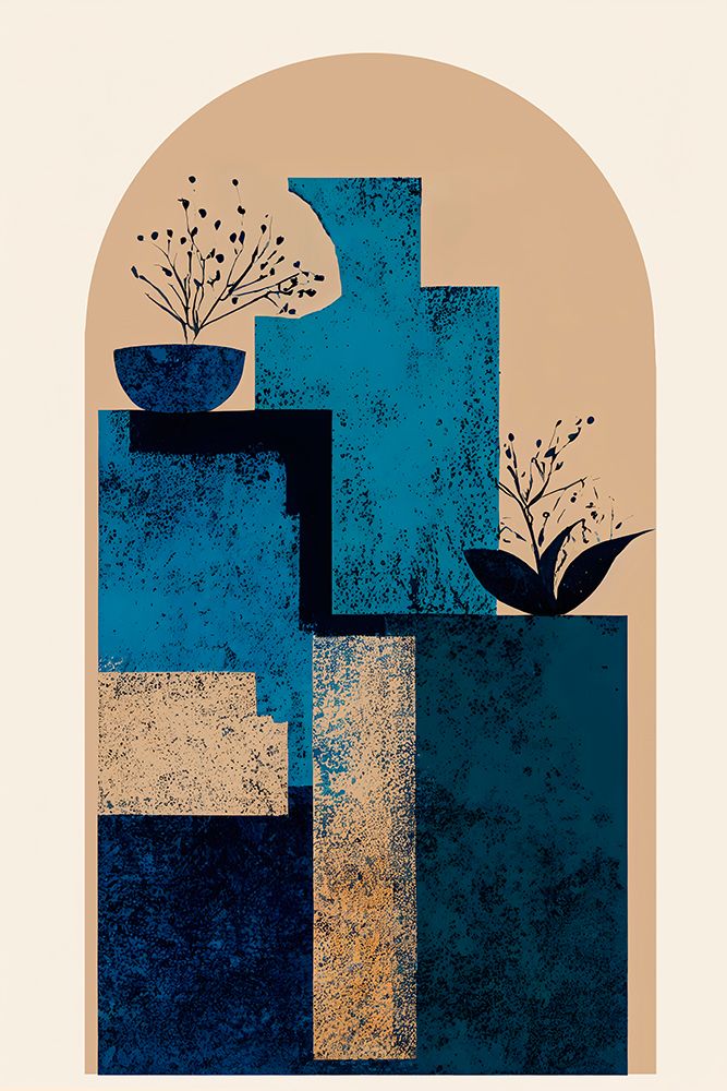 Blue Vase art print by Treechild for $57.95 CAD