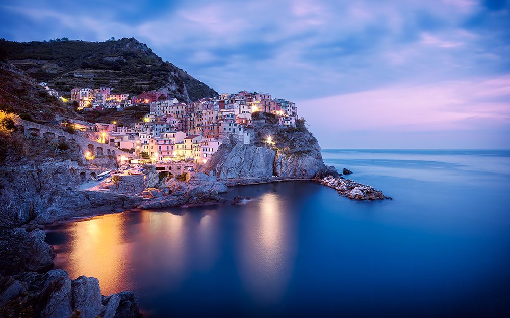 Cinque Terre art print by Mike Kreiten for $57.95 CAD
