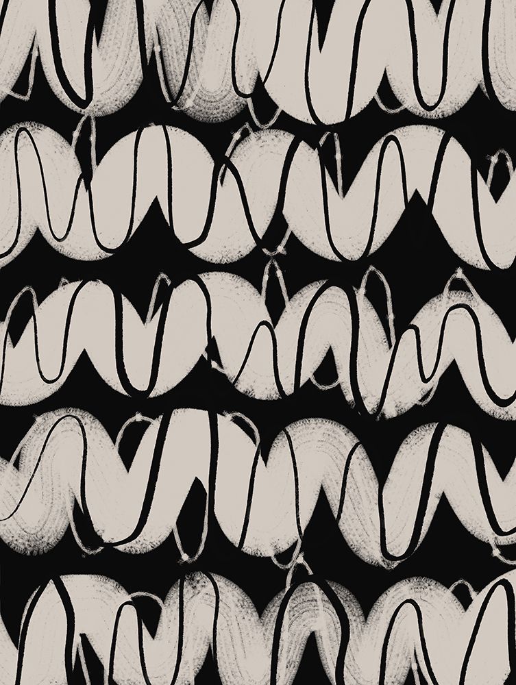 Radio Waves Pattern art print by Treechild for $57.95 CAD