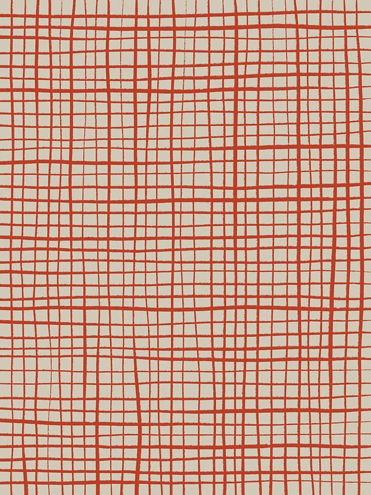Hand Drawn Grid Pattern art print by Treechild for $57.95 CAD