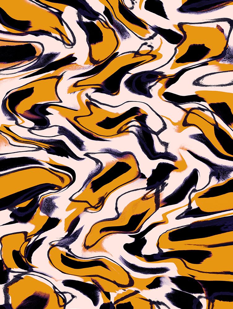 Liquid Yellow Pattern art print by Treechild for $57.95 CAD
