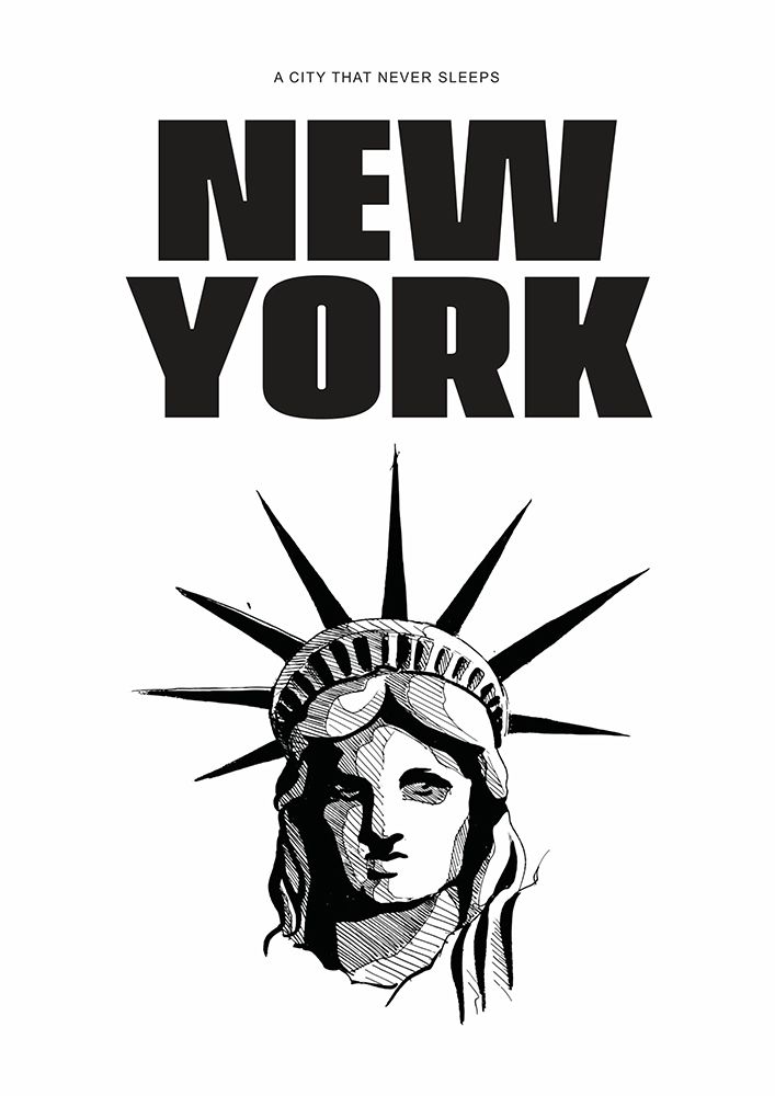 New York - New York art print by Valeria Castillo for $57.95 CAD