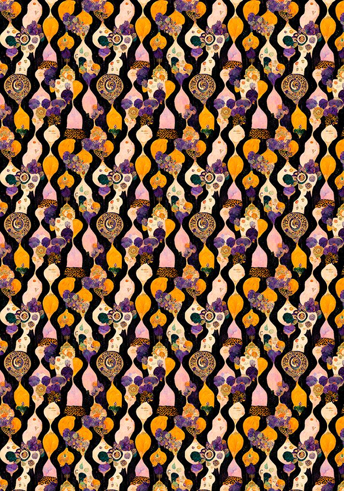 Oriental Pattern art print by Treechild for $57.95 CAD