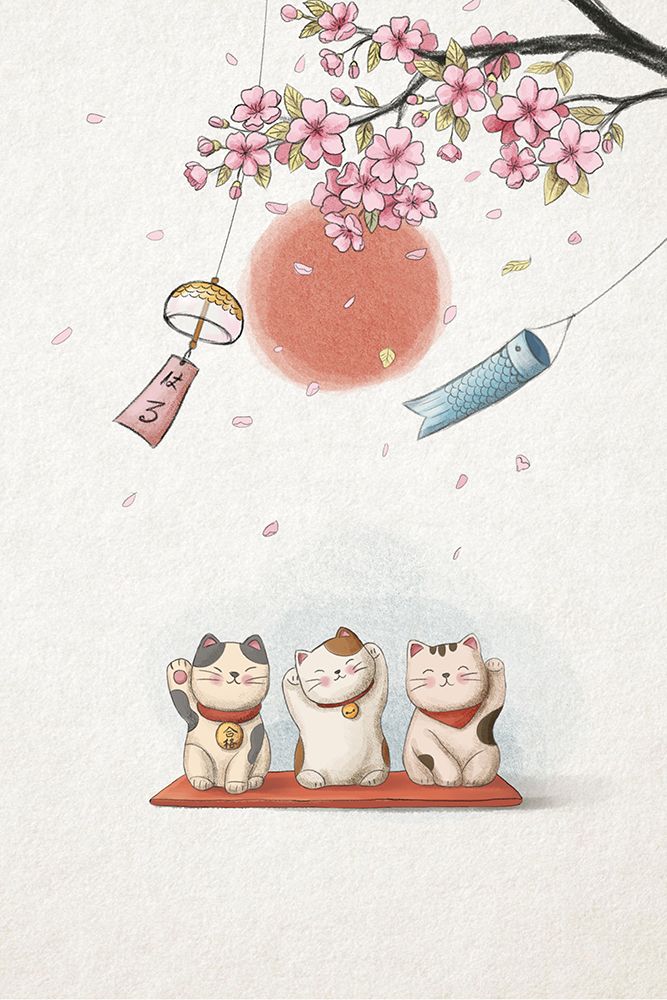 Lucky Cat art print by Xuan Thai for $57.95 CAD
