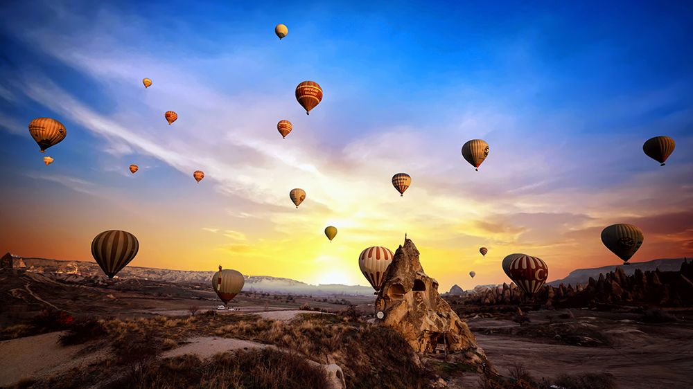 Cappadocia... art print by Merthan Kortan for $57.95 CAD