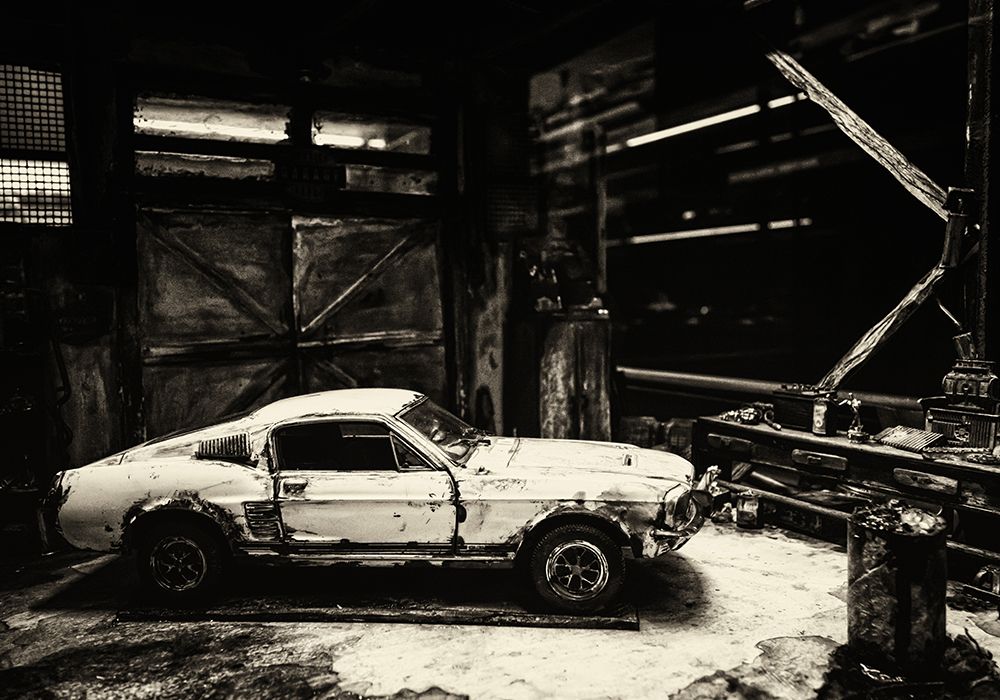 Garage... art print by Merthan Kortan for $57.95 CAD