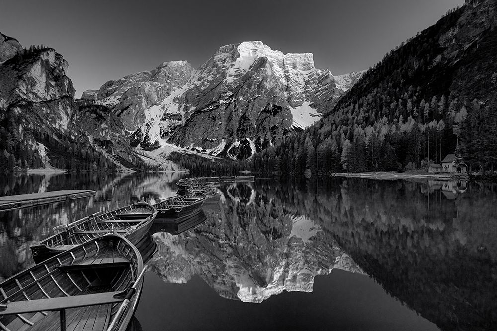 Late evening quite in Braies art print by Marco Tagliarino for $57.95 CAD