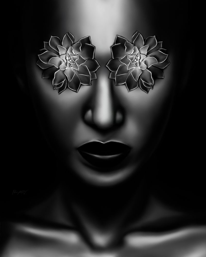 Yeux Fleur art print by Lord Amihere for $57.95 CAD