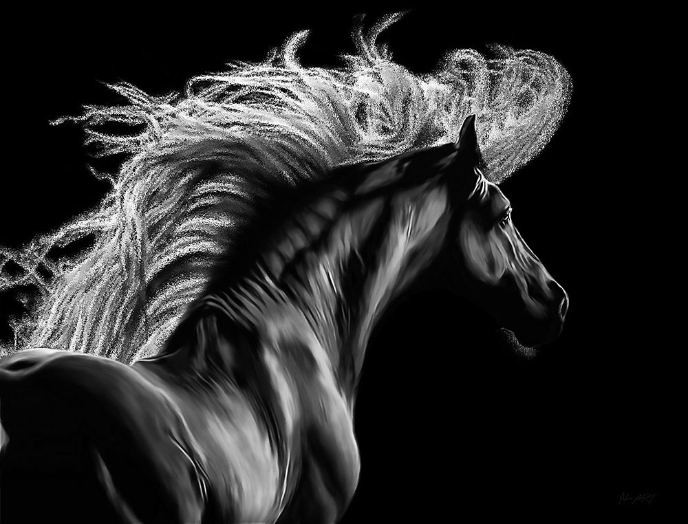 Le Equus art print by Lord Amihere for $57.95 CAD