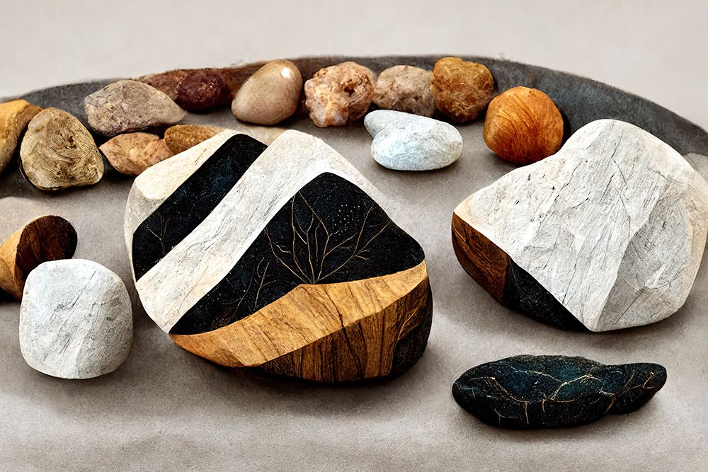 Stone Collection art print by Treechild for $57.95 CAD