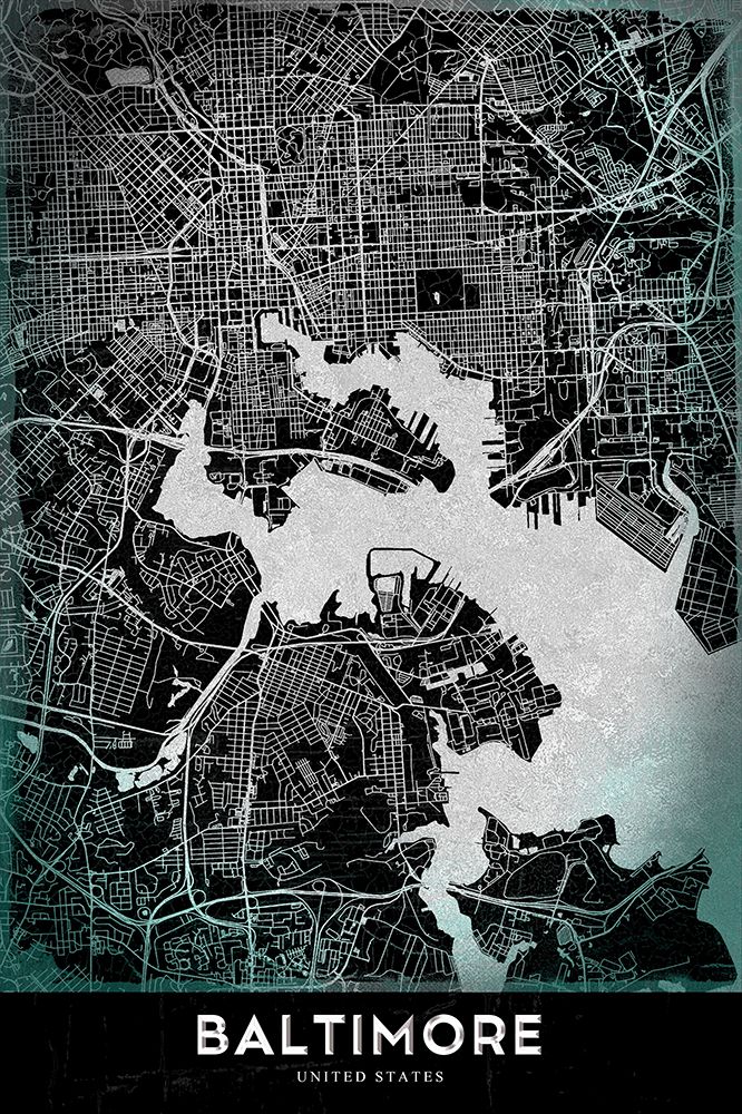 BALTIMORE art print by Studiosix for $57.95 CAD