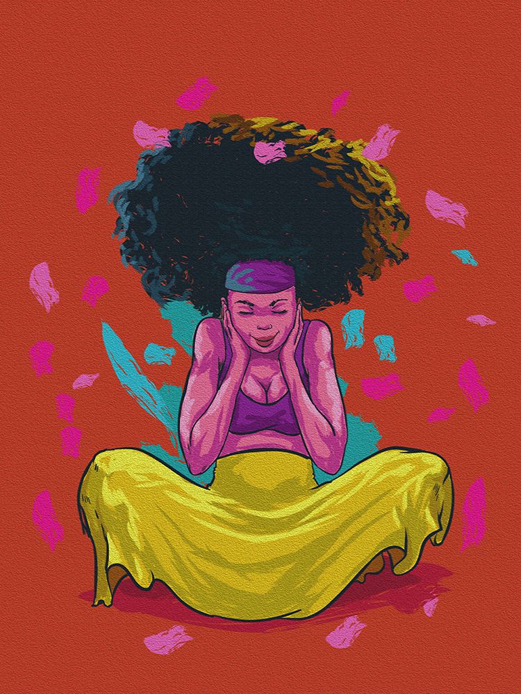 the color queen art print by Joshua msonthe for $57.95 CAD