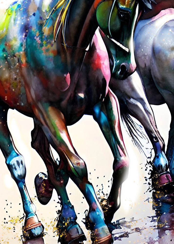 Galloping art print by Ruth Day for $57.95 CAD
