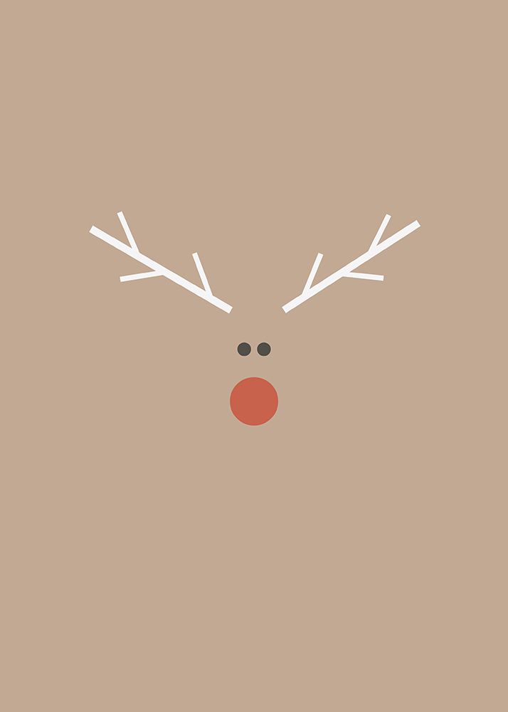 Christmas Reindeer art print by Kristina N. for $57.95 CAD