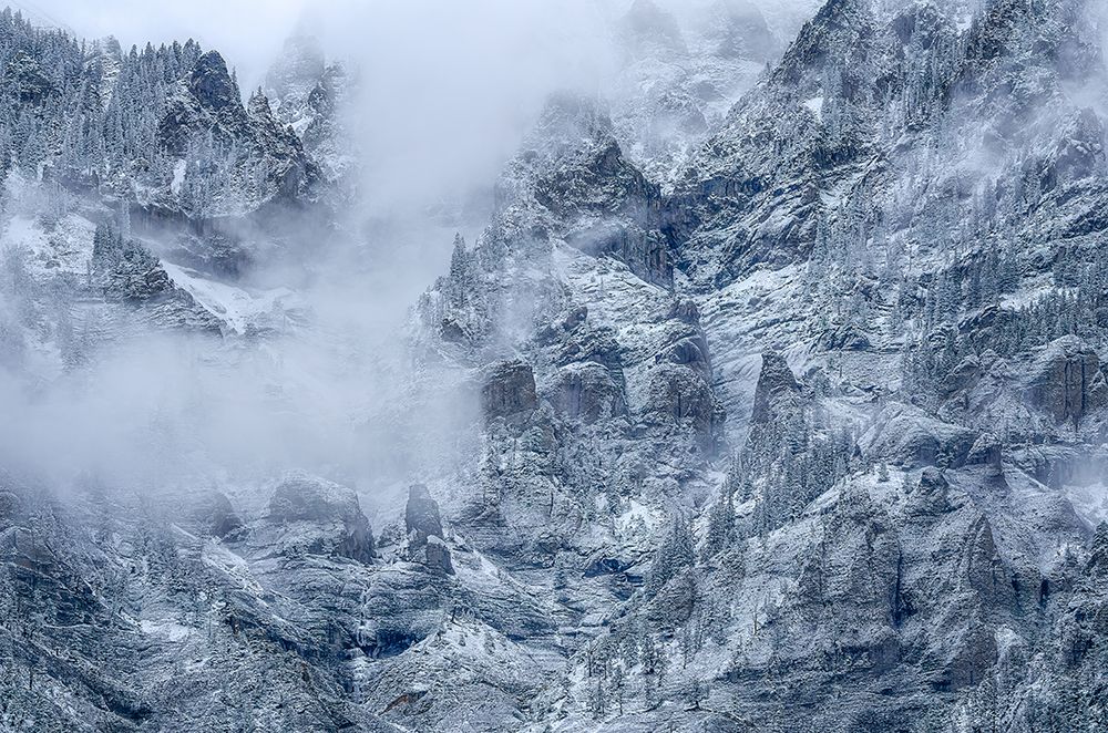 Canyon after Snow Storm art print by Mei Xu for $57.95 CAD