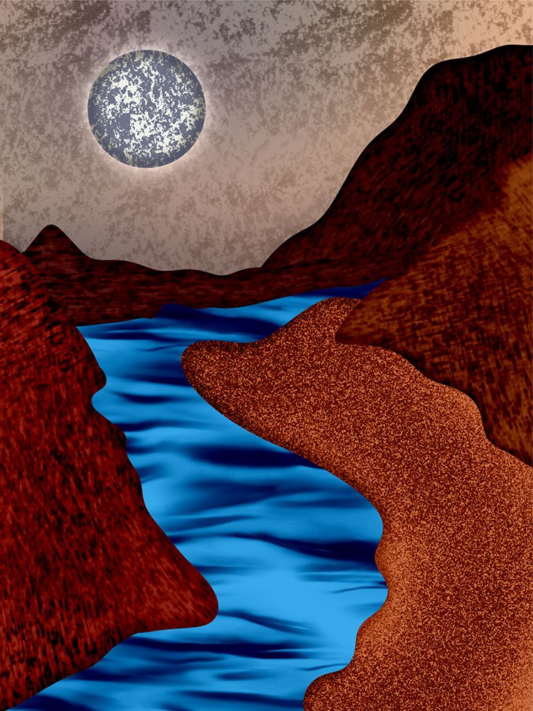 Full Moon art print by Abdona Joseph for $57.95 CAD