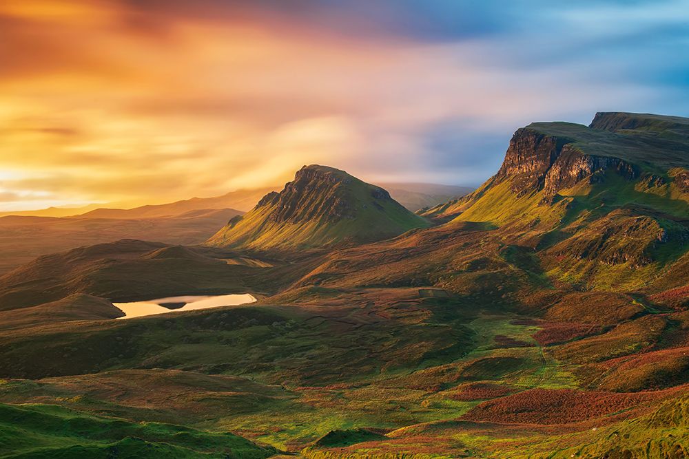 The Quiraing On Fire art print by Luigi Ruoppolo for $57.95 CAD