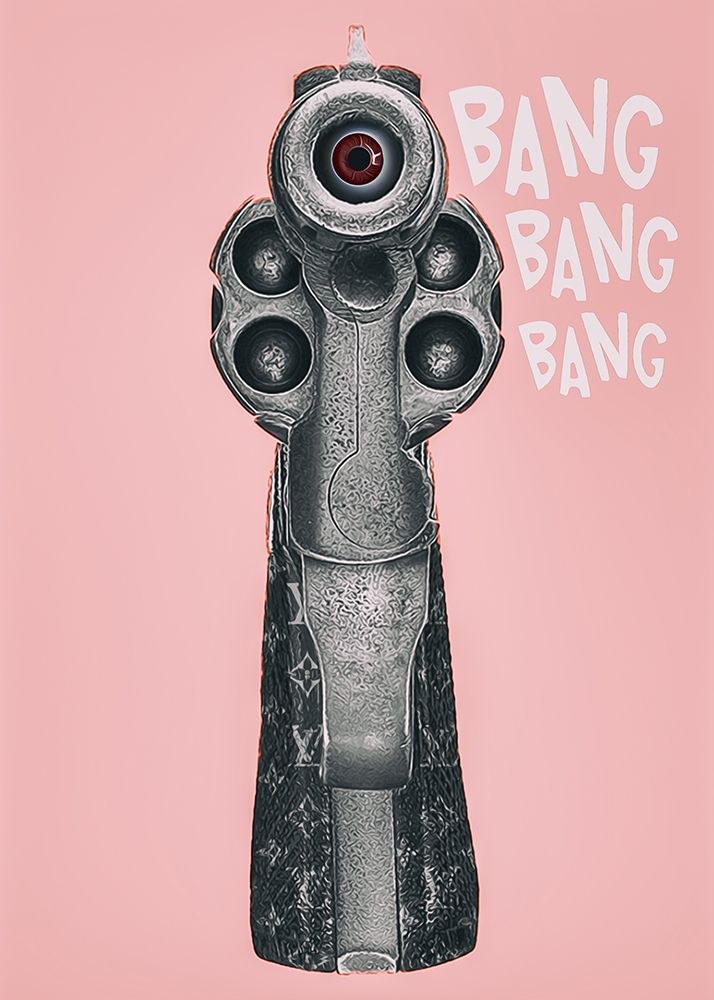 Bang, Bang, Bang art print by Baard Martinussen for $57.95 CAD