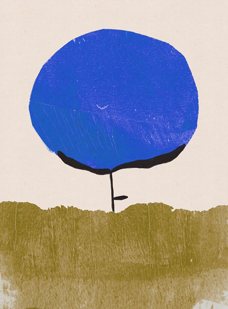 Blue Flower art print by Alisa Galitsyna for $57.95 CAD