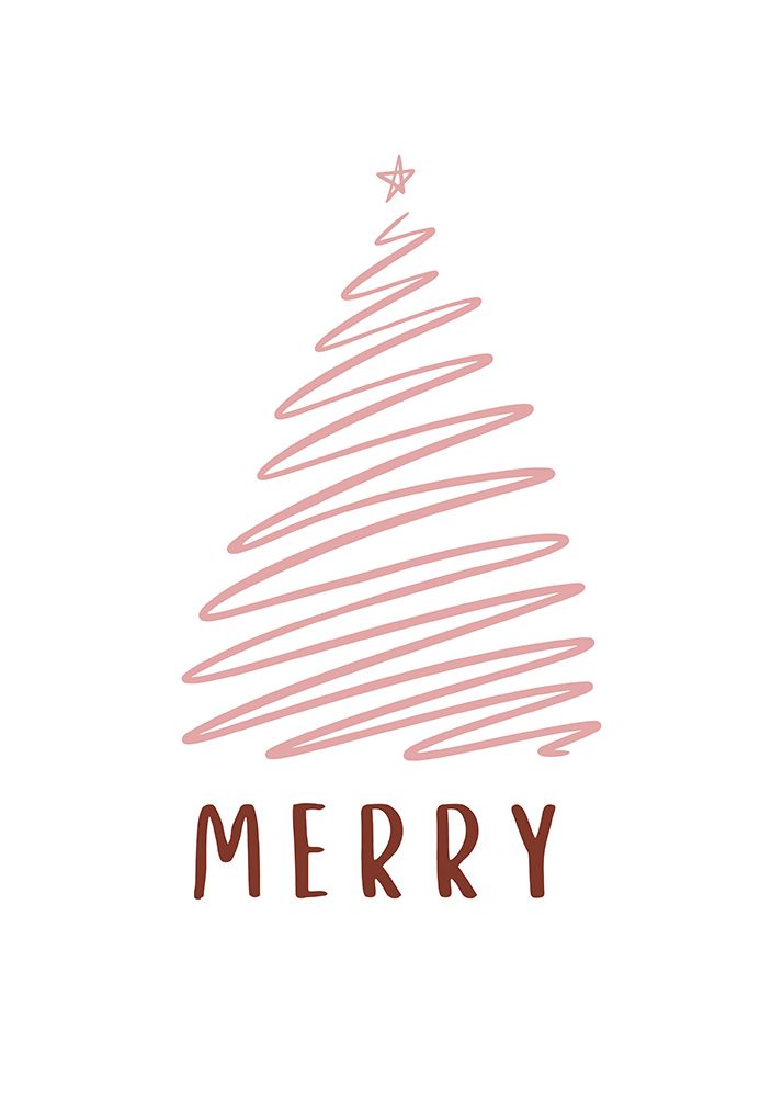 Christmas Tree Merry art print by Kristina N. for $57.95 CAD