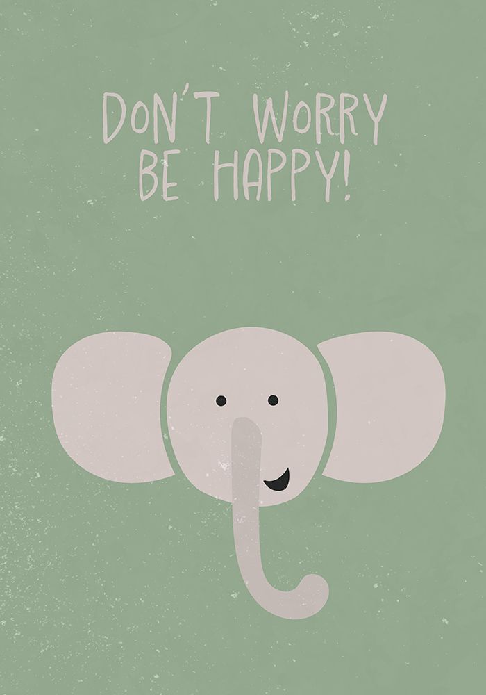 Elephant nursery print art print by Sarah Manovski for $57.95 CAD