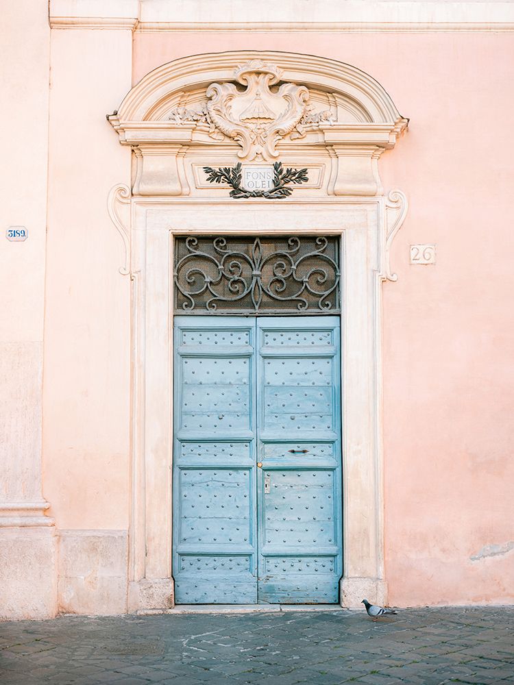Pastel Trastevere - Rome Italy travel photography art print by Raisa Zwart for $57.95 CAD