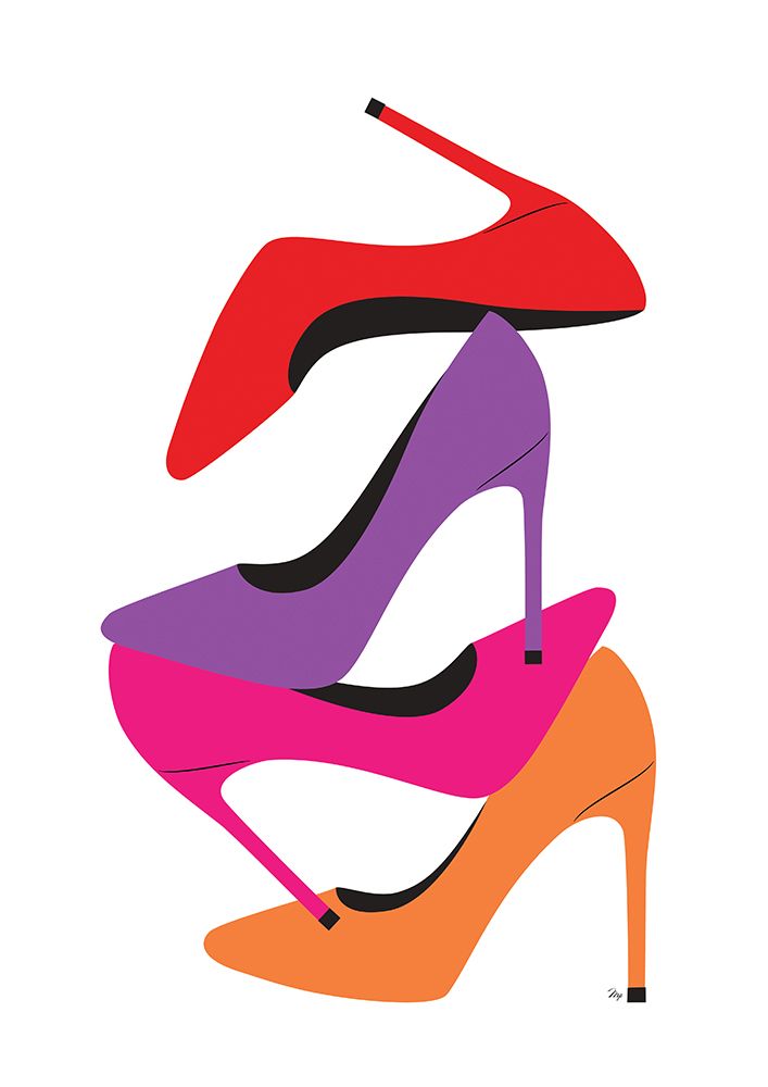 Bright Heels art print by Martina for $57.95 CAD