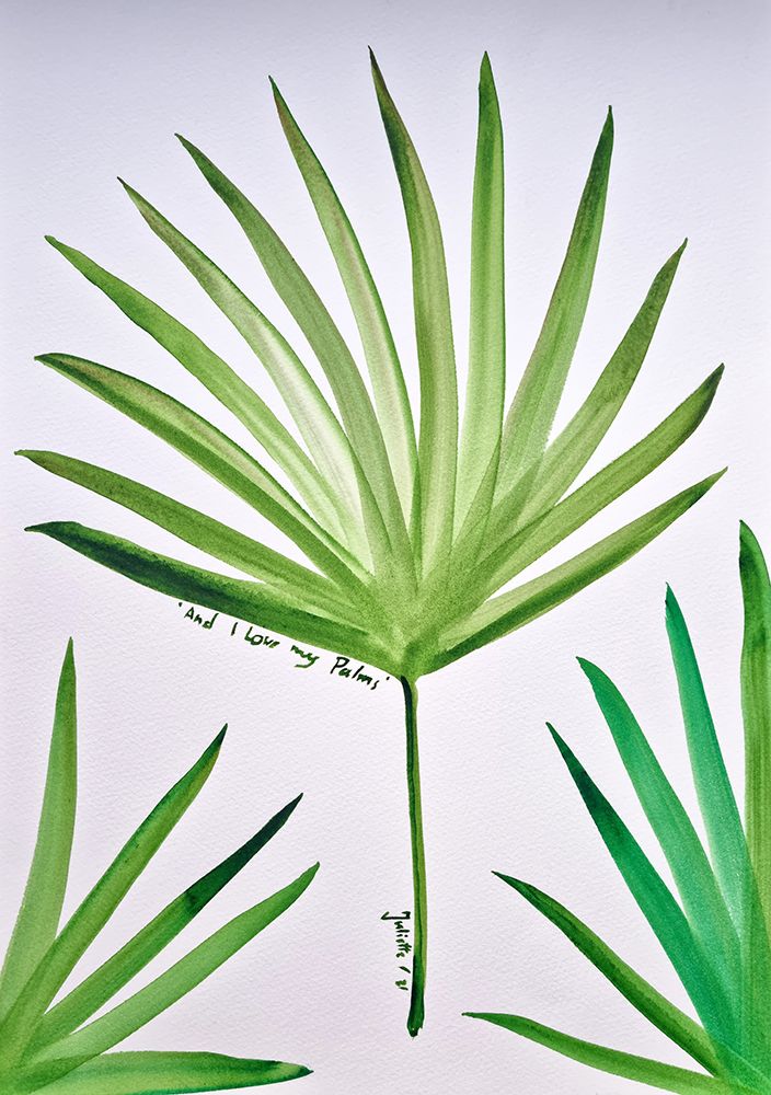 And I love mu Palms art print by Julija Belickiene for $57.95 CAD