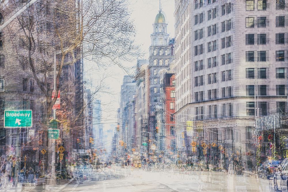 Manhattan art print by Cindy Liu for $57.95 CAD