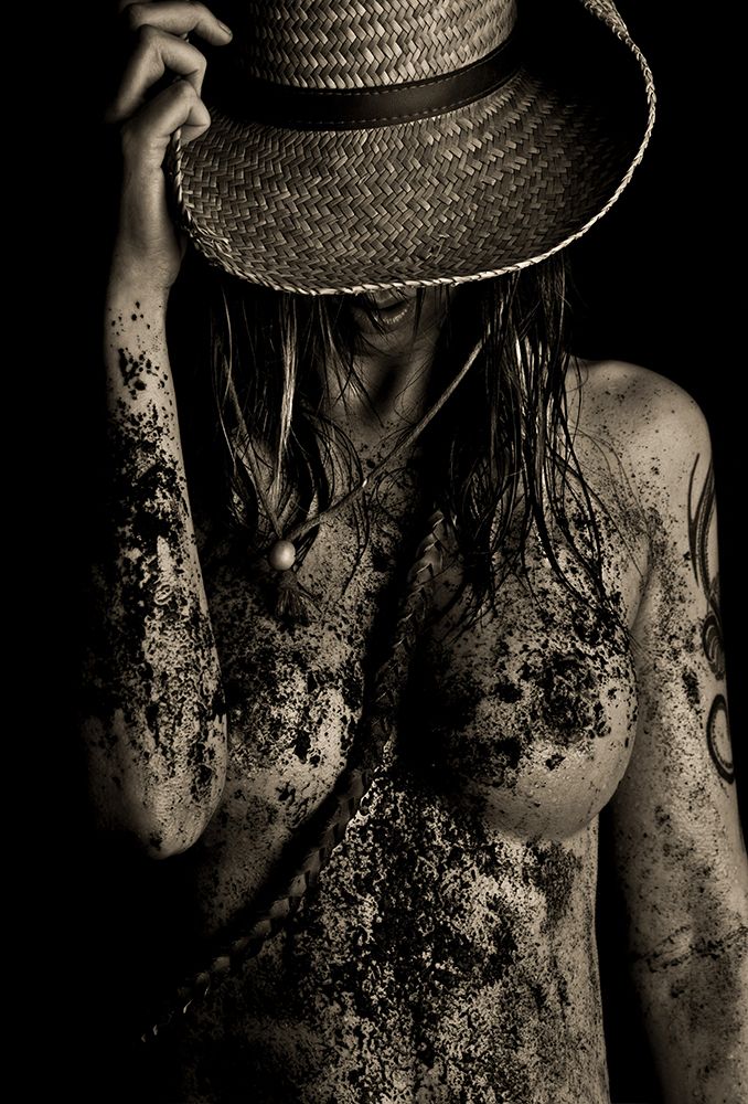 Dirty Cowgirl art print by Tomas Harstedt for $57.95 CAD