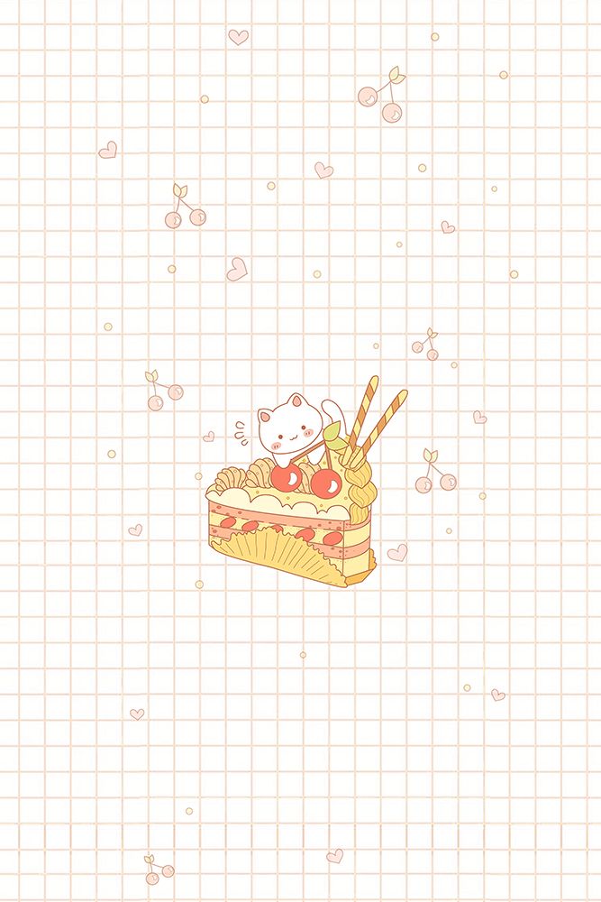 Cat and Cake (1) art print by Xuan Thai for $57.95 CAD