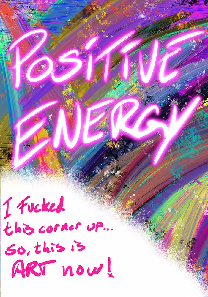 Positive Energy art print by Tomas Harstedt for $57.95 CAD