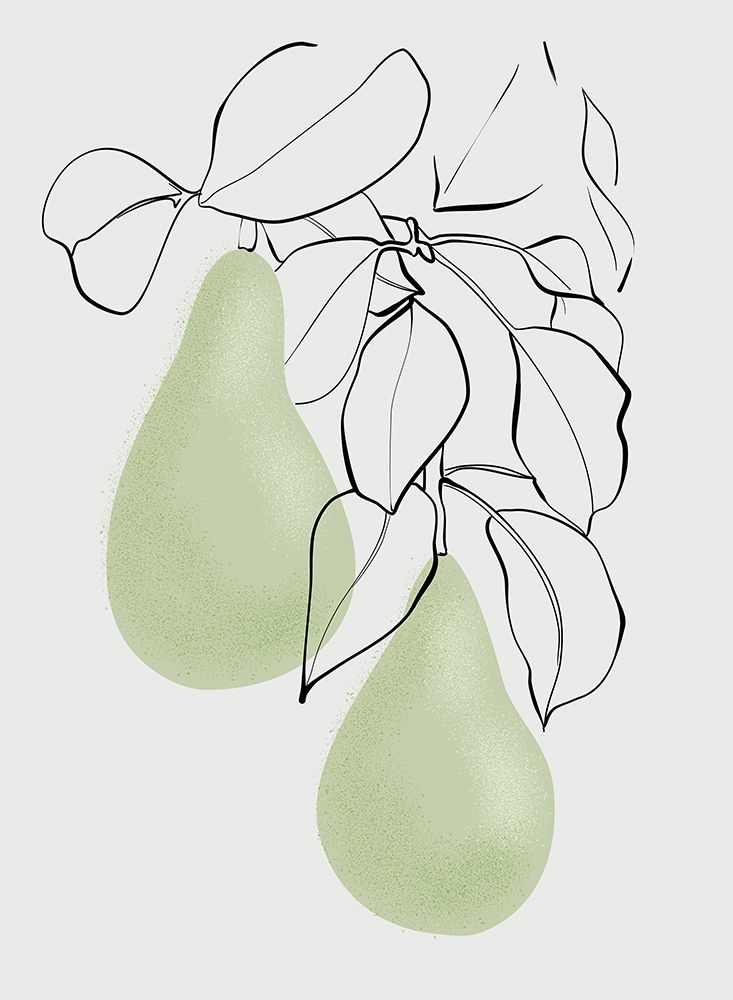 Wen pears art print by Rosana Laiz Blursbyai for $57.95 CAD