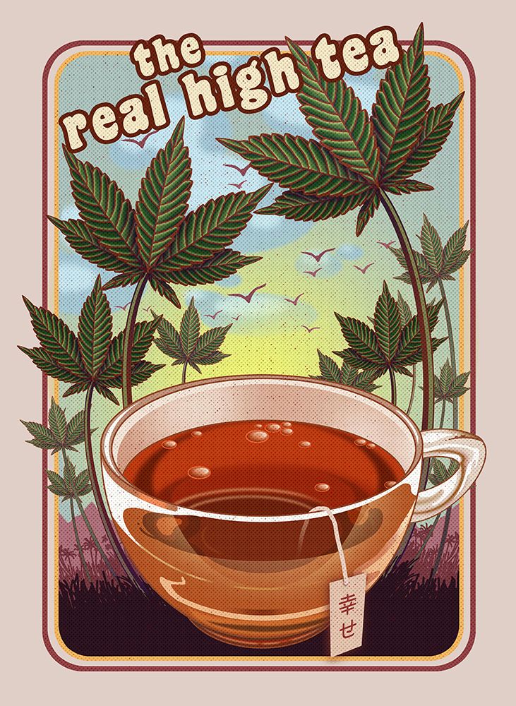 THE REAL HIGH TEA art print by Adam Lawless for $57.95 CAD