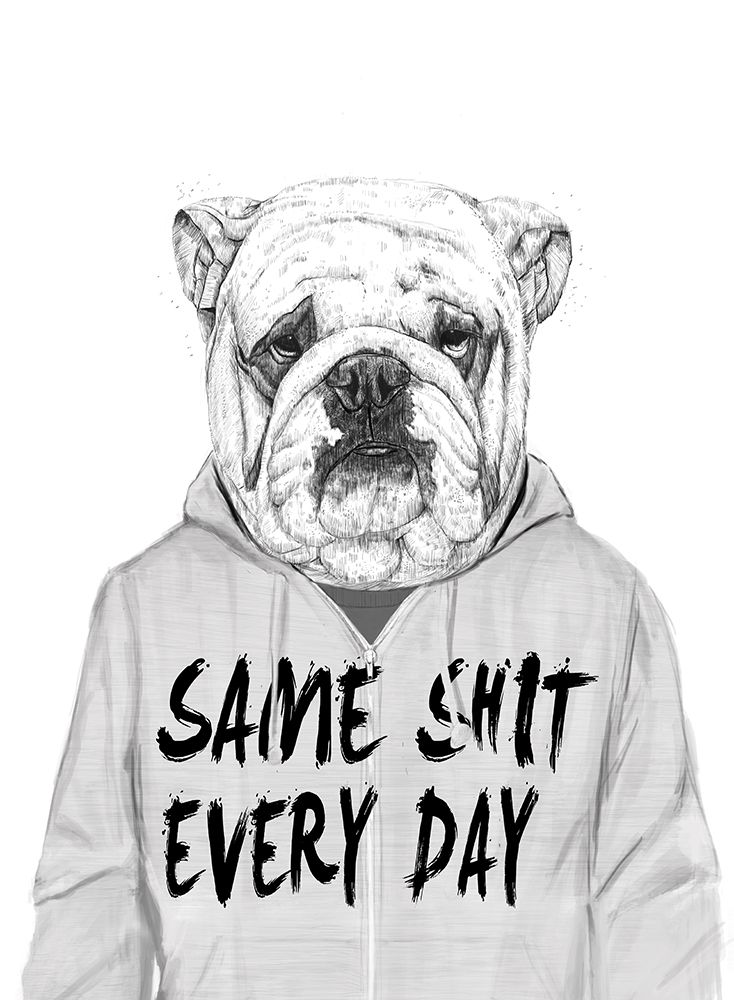 Same shit... art print by Balazs Solti for $57.95 CAD