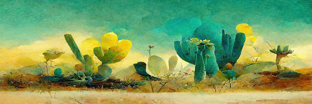 Cactuses art print by Treechild for $57.95 CAD