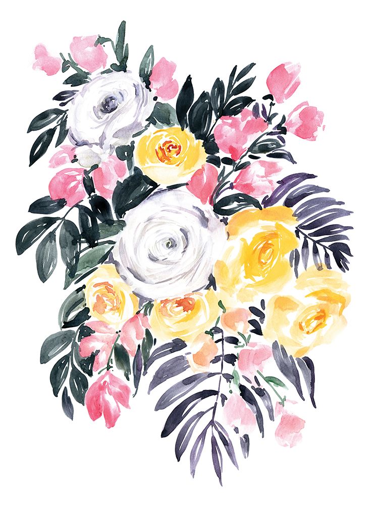 Harriet bouquet art print by Rosana Laiz Blursbyai for $57.95 CAD